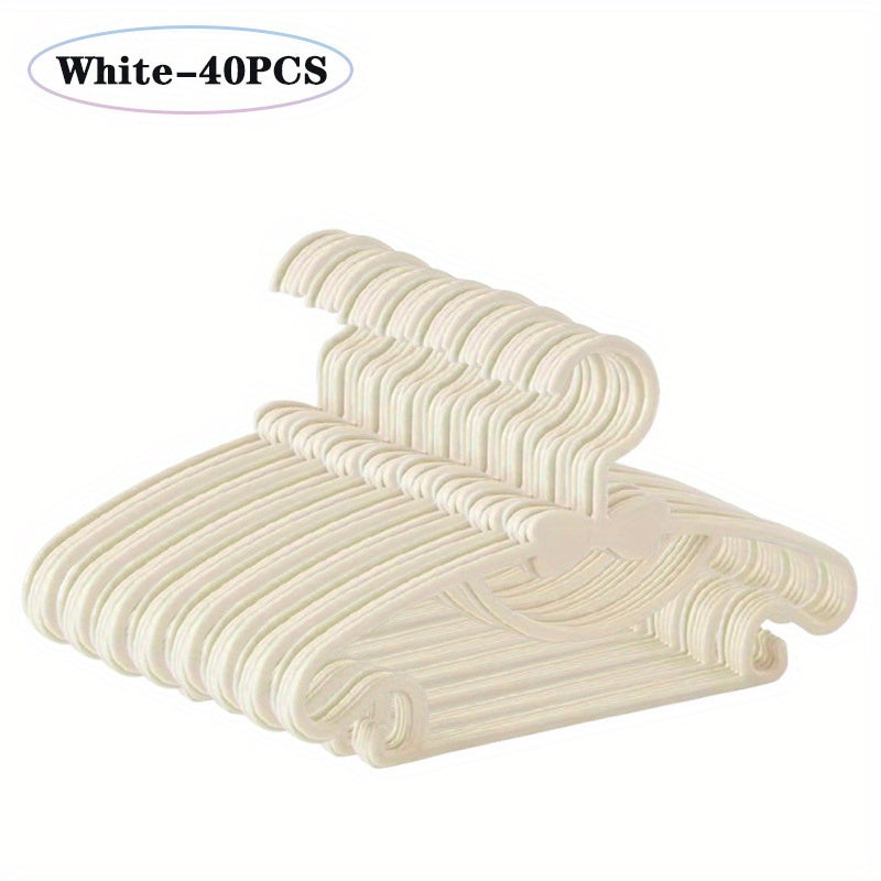 👕 40pcs Multi-Use Clothes Hangers
