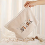 🐻 Adorable Animal Corduroy Makeup Bag