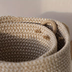 🧸 Inwagui Cute Bear Woven Storage Basket