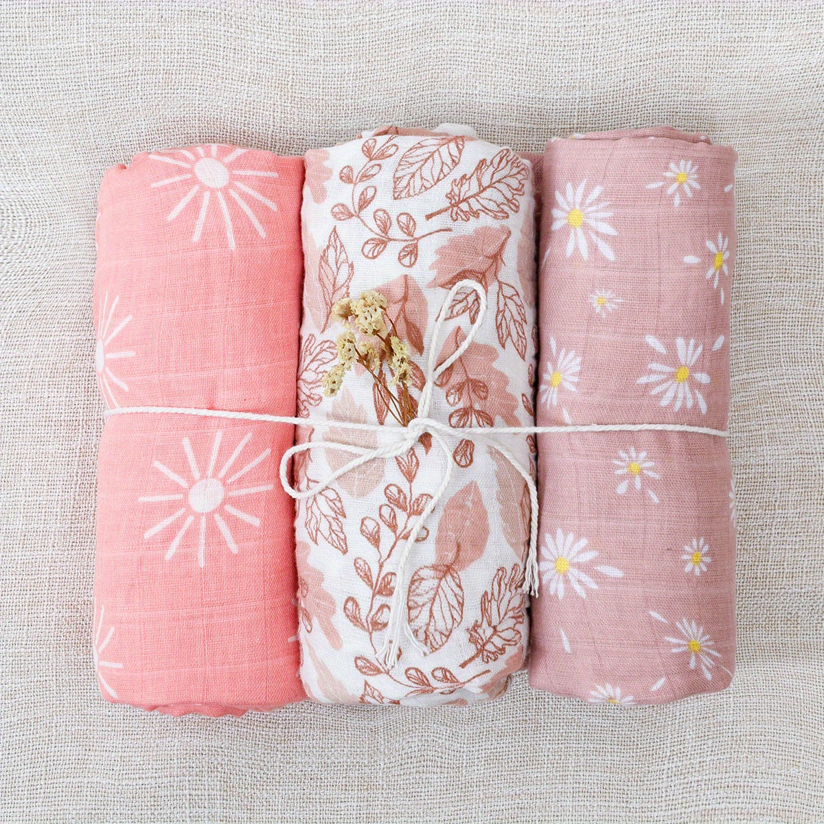 Muslin Swaddle Blanket – Neutral & Soft