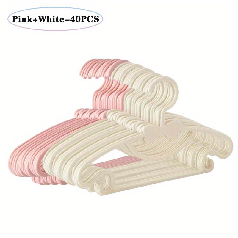👕 40pcs Multi-Use Clothes Hangers