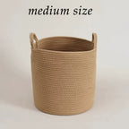 🧺 Bohemian Style Extra Large Woven Fabric Storage Basket