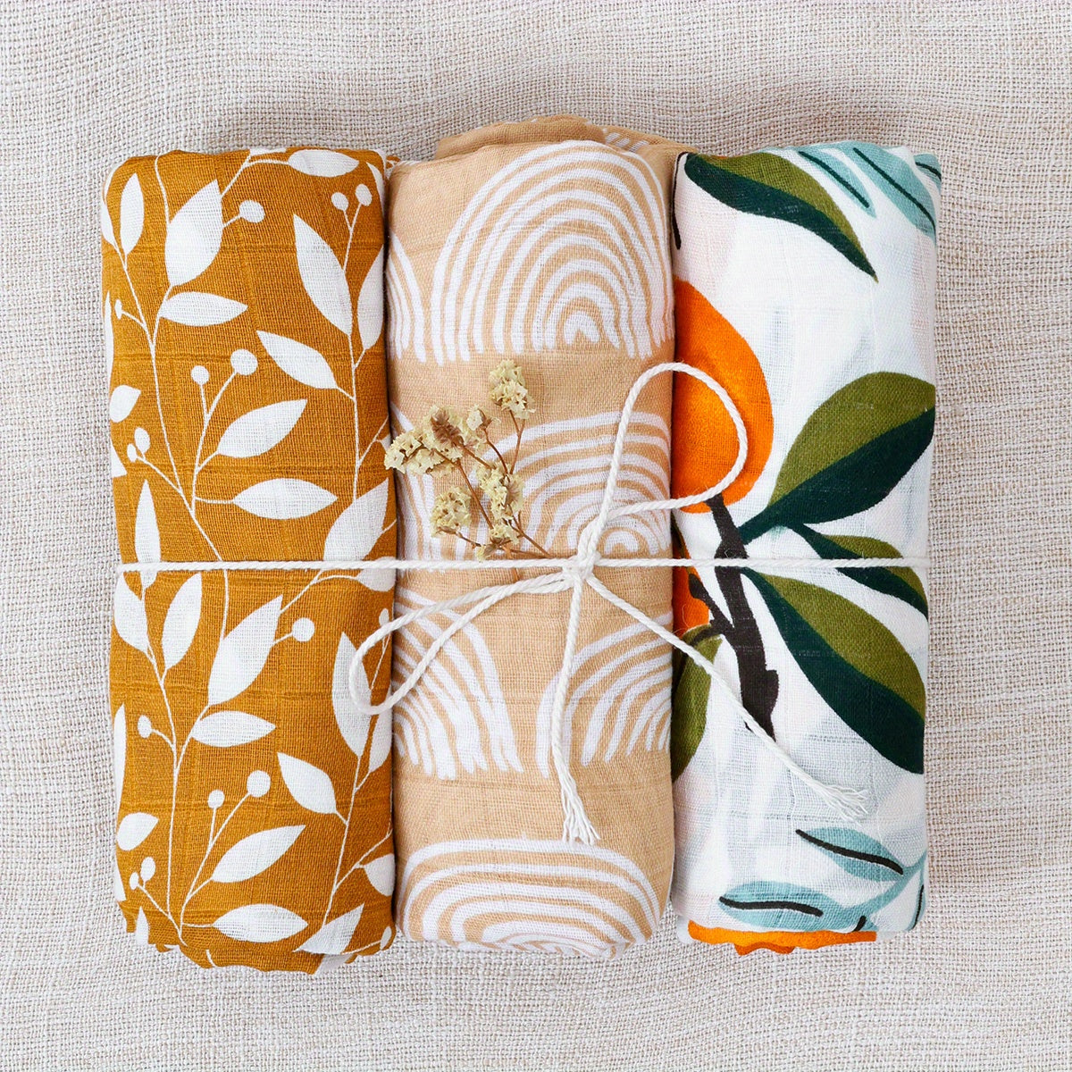 Muslin Swaddle Blanket – Neutral & Soft