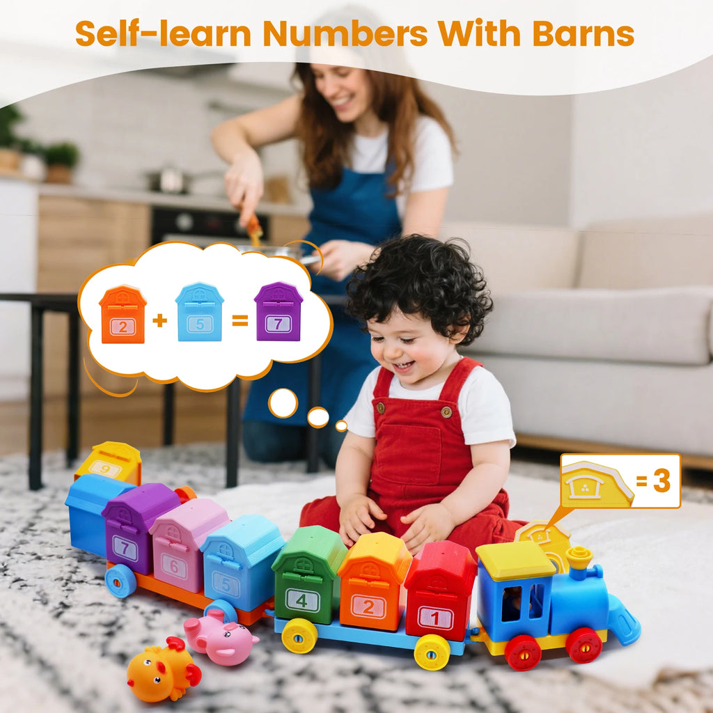 Montessori Farm Train
