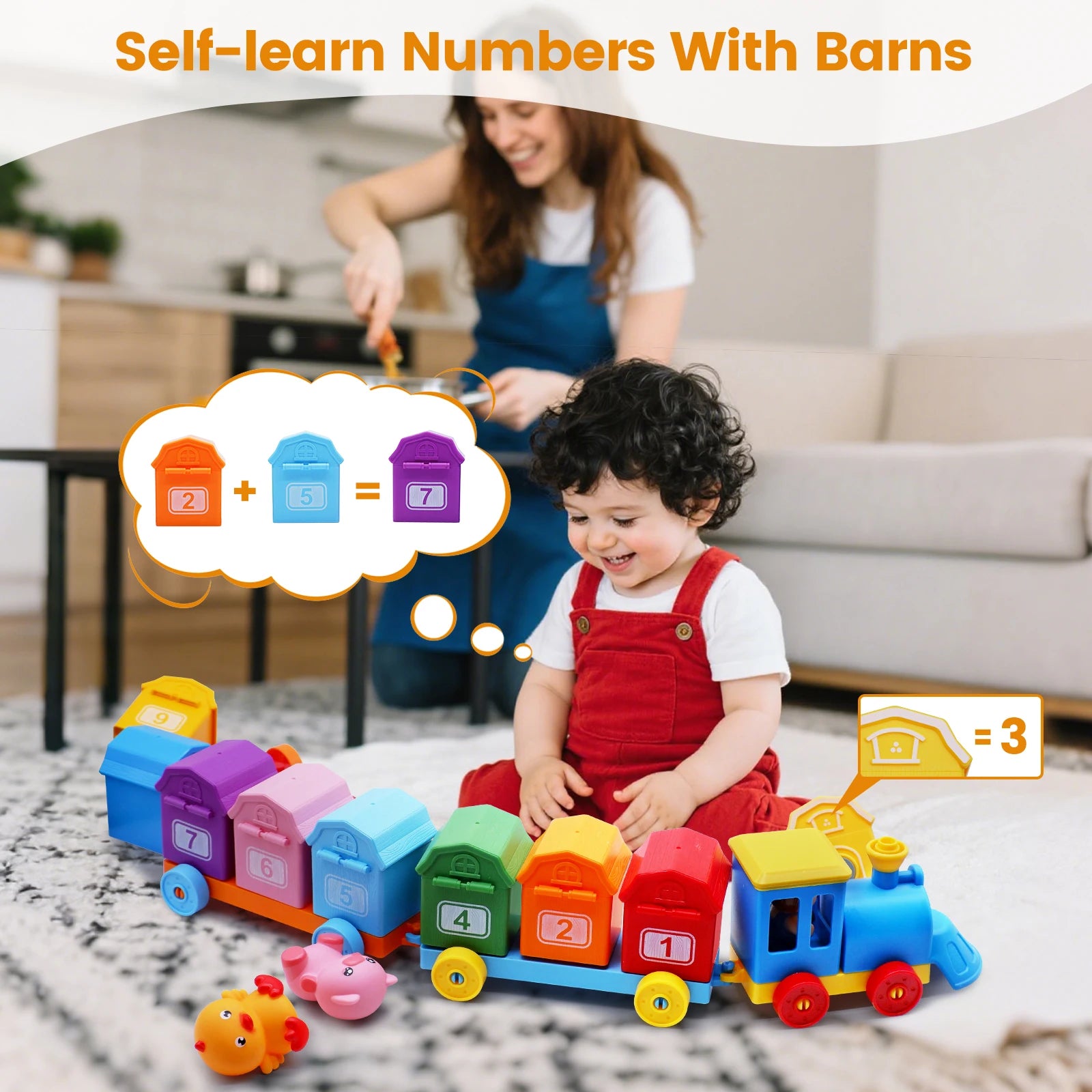 Montessori Farm Train