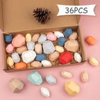 Wooden Colored Stone