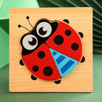 Puzzle Baby Cartoon Animal