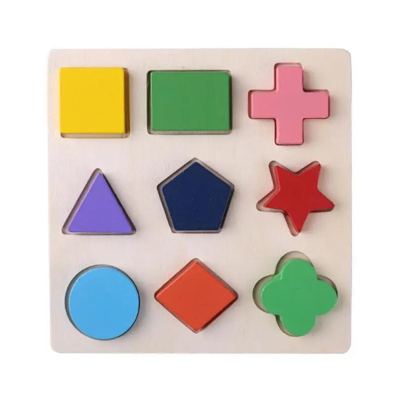 Wooden Geometric Shapes