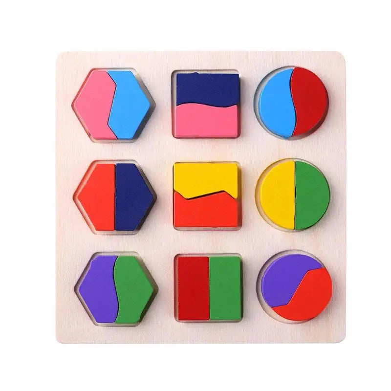 Wooden Geometric Shapes