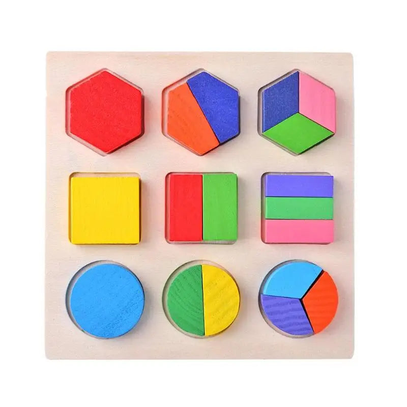 Wooden Geometric Shapes