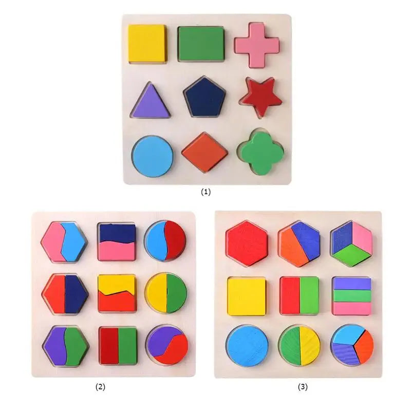 Wooden Geometric Shapes