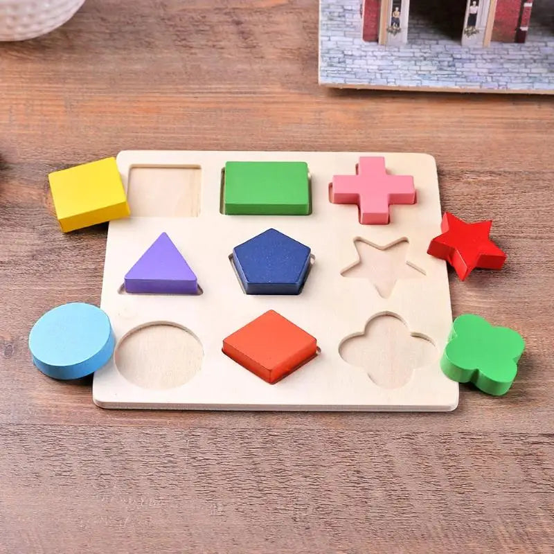 Wooden Geometric Shapes