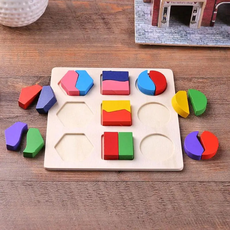 Wooden Geometric Shapes