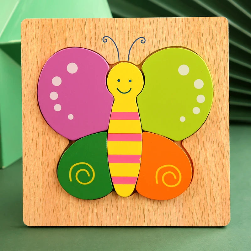 Puzzle Baby Cartoon Animal