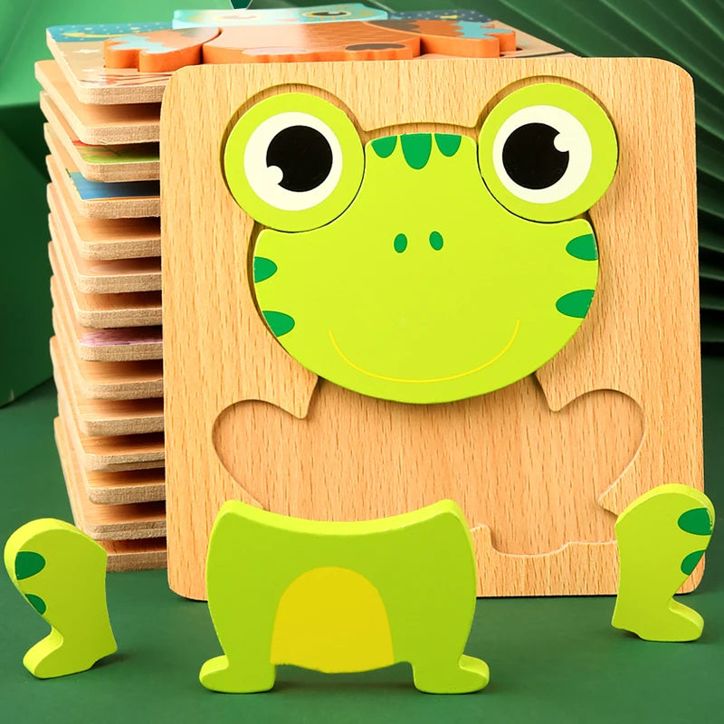 Puzzle Baby Cartoon Animal