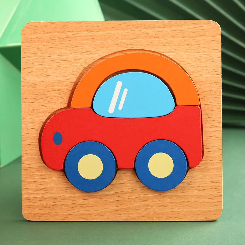 Puzzle Baby Cartoon Animal