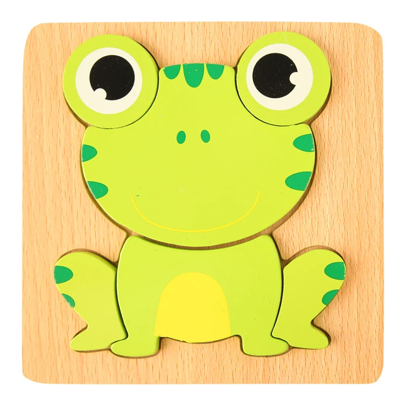 Puzzle Baby Cartoon Animal