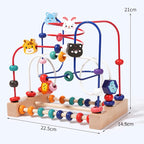 Wooden Toys Bead Maze