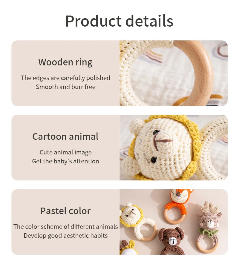 Baby Ratter Toys Wooden