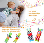 Baby Wrist Rattles Socks