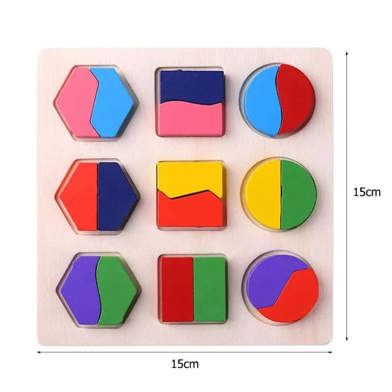 Wooden Geometric Shapes