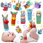 Baby Wrist Rattles Socks