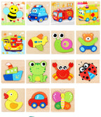 Puzzle Baby Cartoon Animal