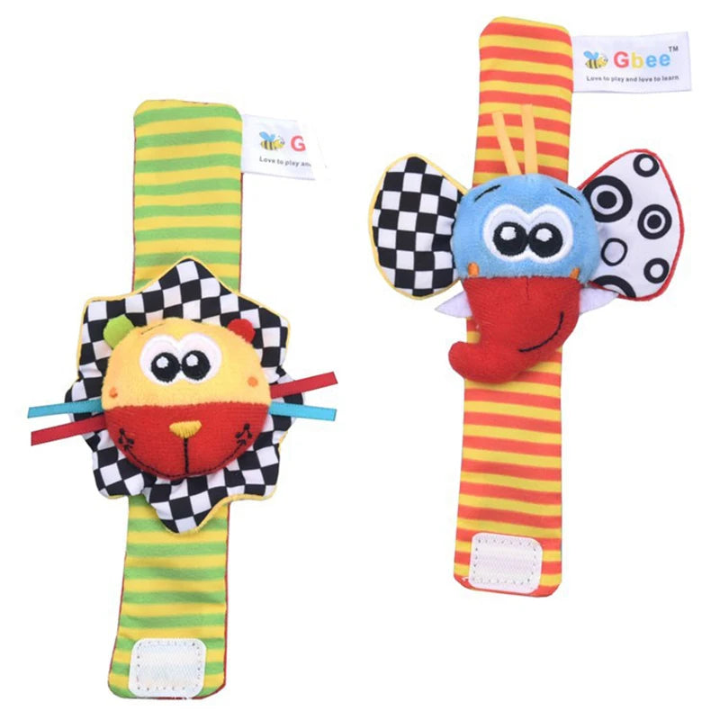 Baby Wrist Rattles Socks