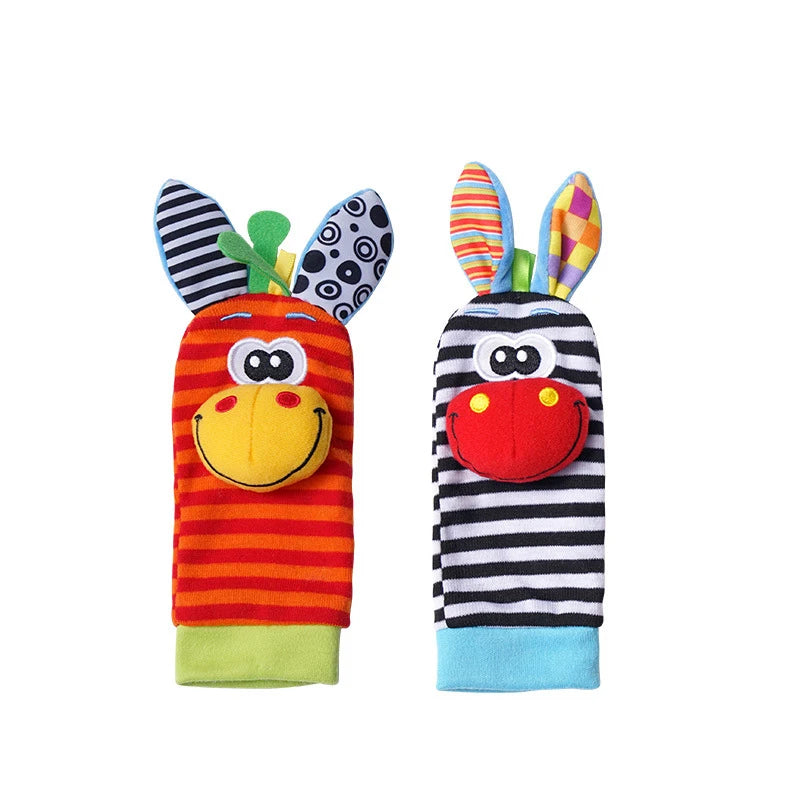 Baby Wrist Rattles Socks