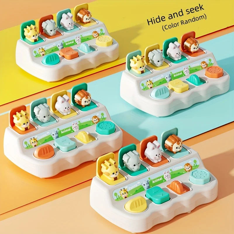 Montessori Pop-Up Animal Toys & Learning Boxes