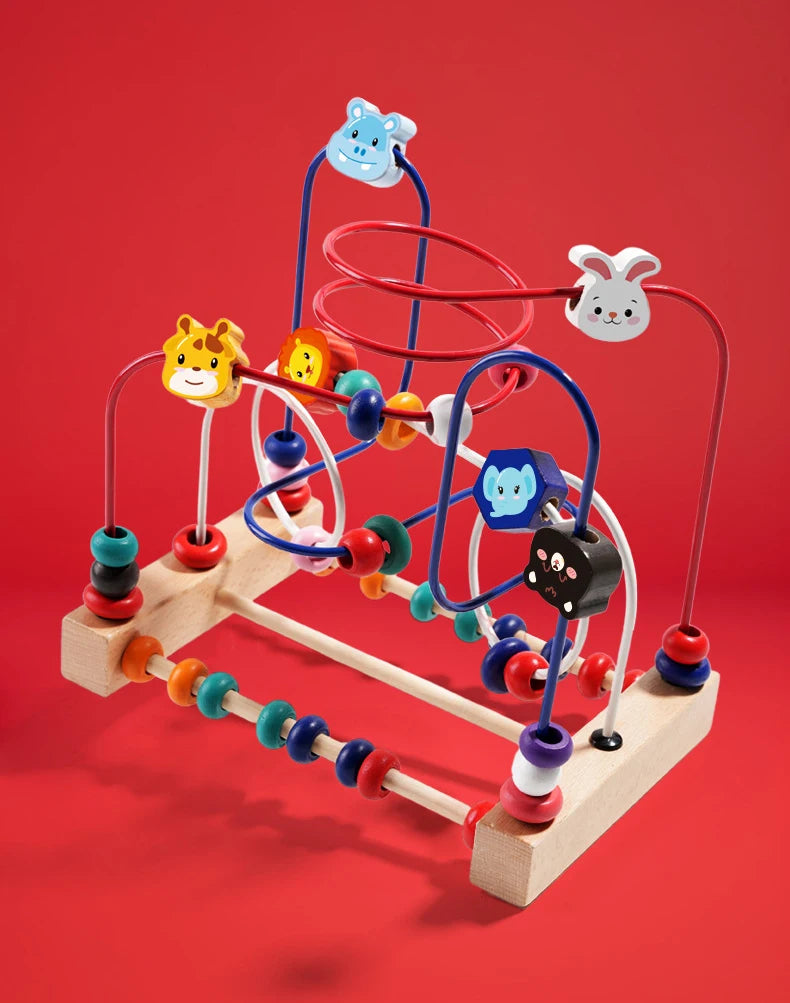 Wooden Toys Bead Maze