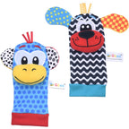 Baby Wrist Rattles Socks