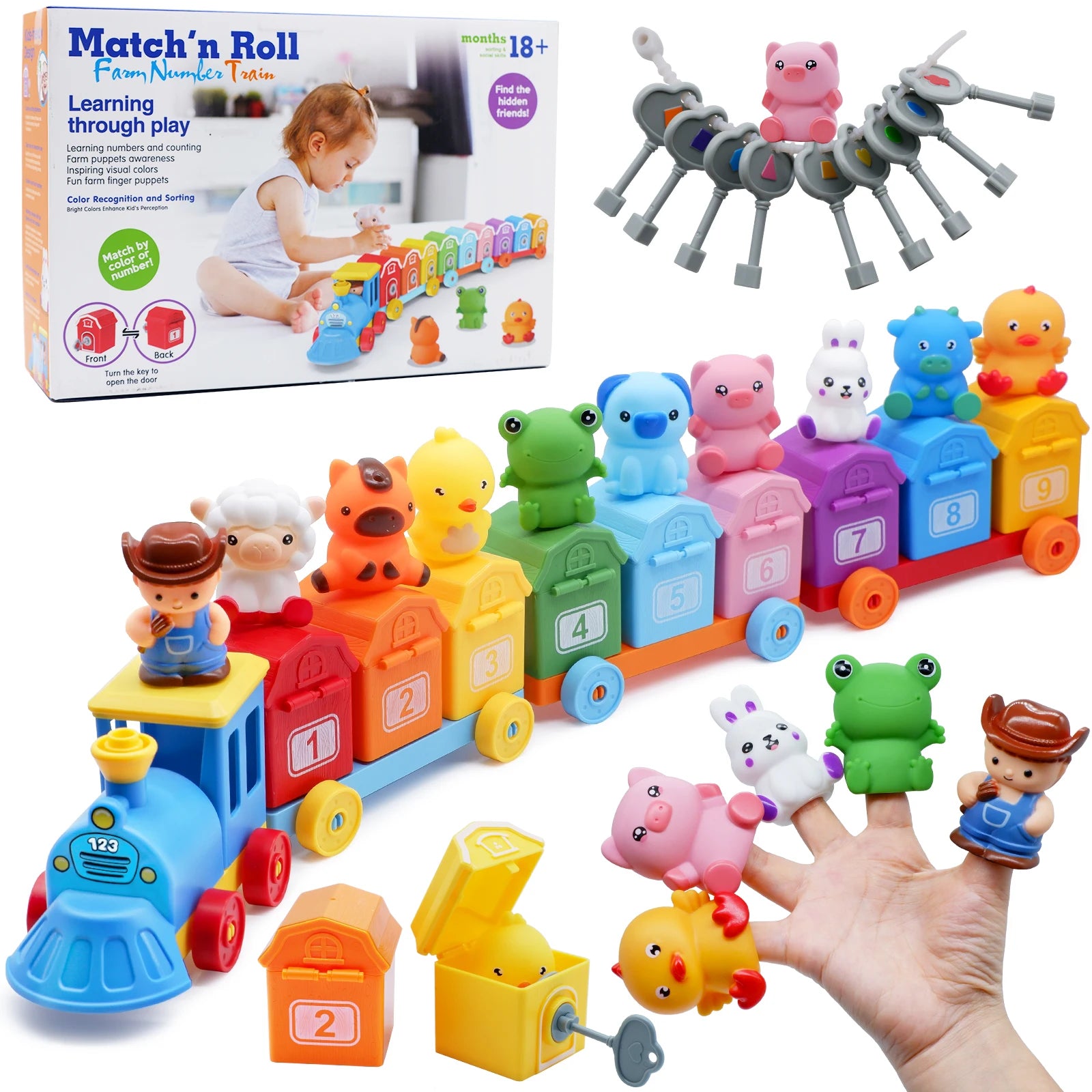 Montessori Farm Train