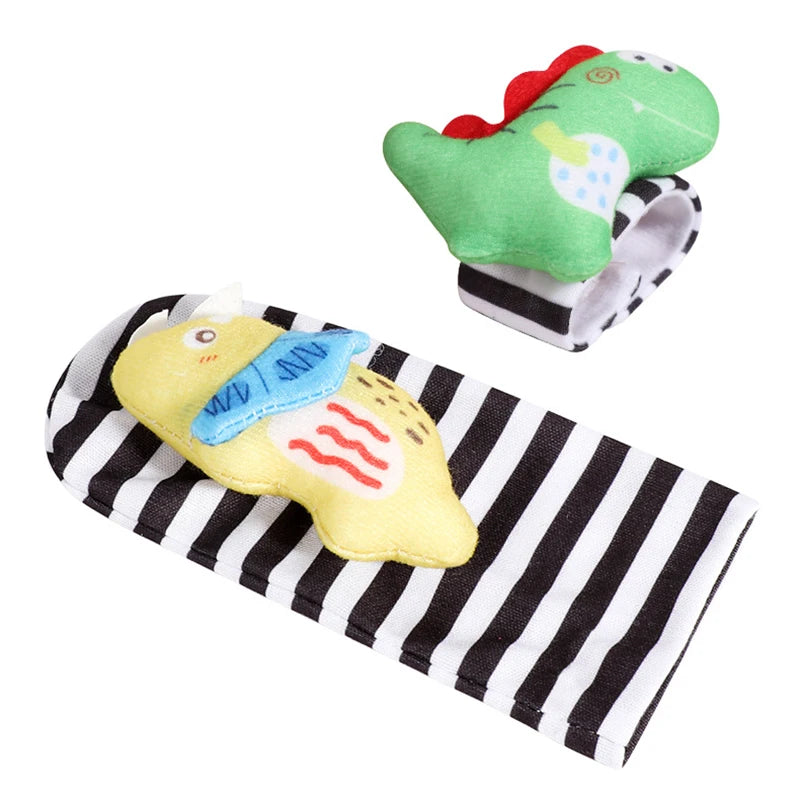 Baby Wrist Rattles Socks