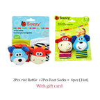 Baby Wrist Rattles Socks