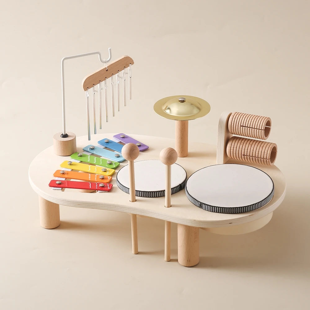 Wooden Baby Musical Set