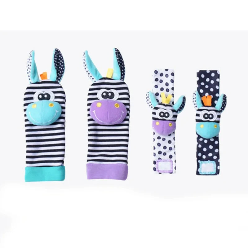 Baby Wrist Rattles Socks