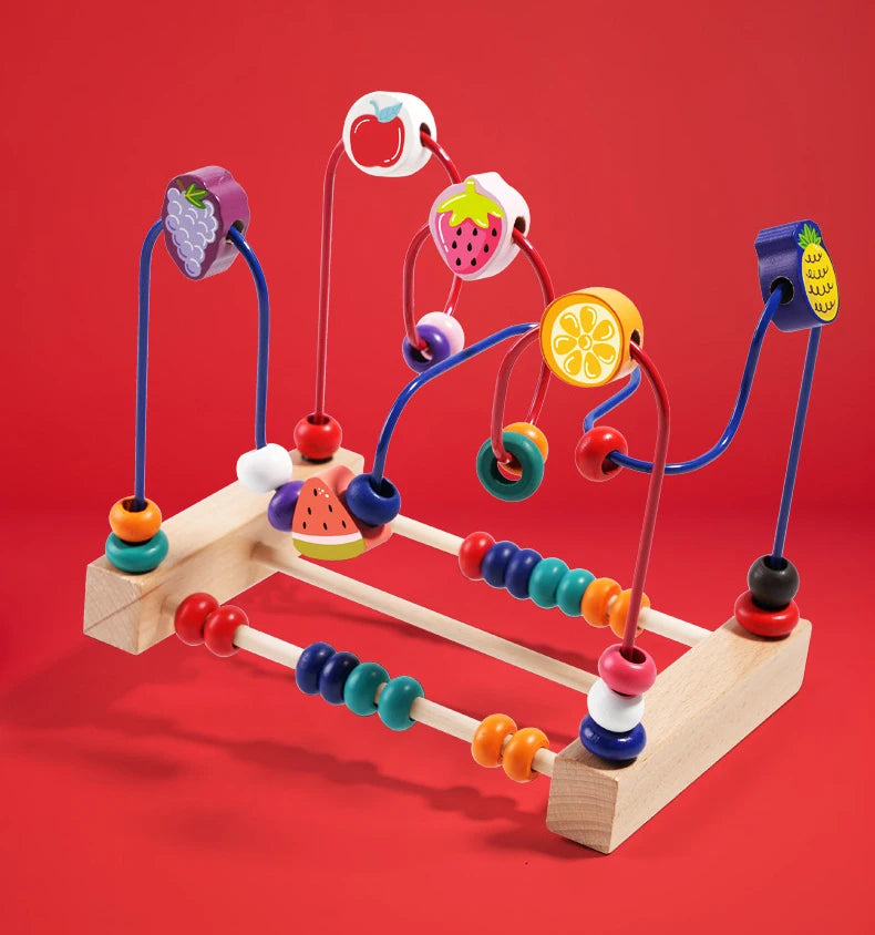 Wooden Toys Bead Maze
