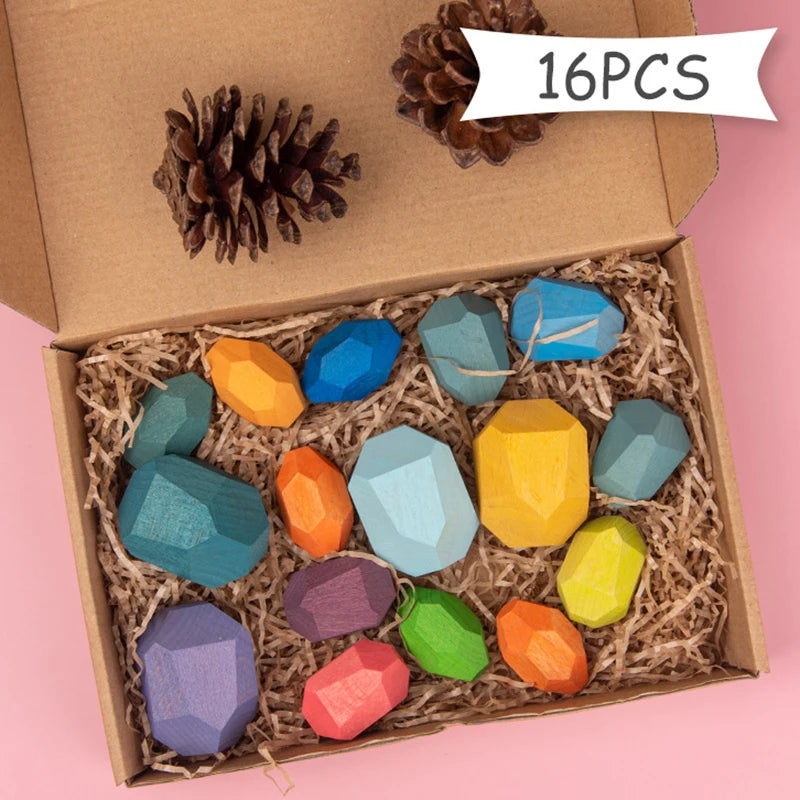 Wooden Colored Stone