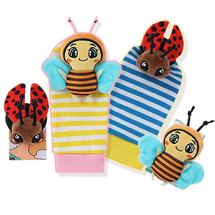 Baby Wrist Rattles Socks