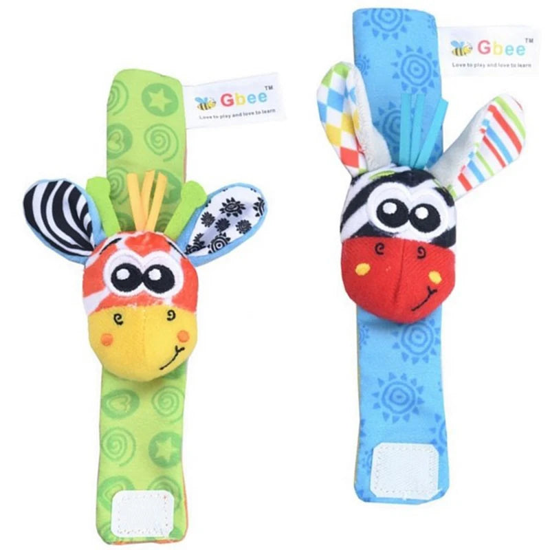 Baby Wrist Rattles Socks