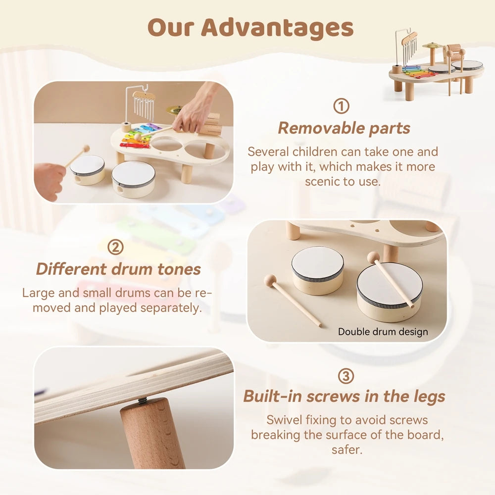 Toys Wooden Music instruments