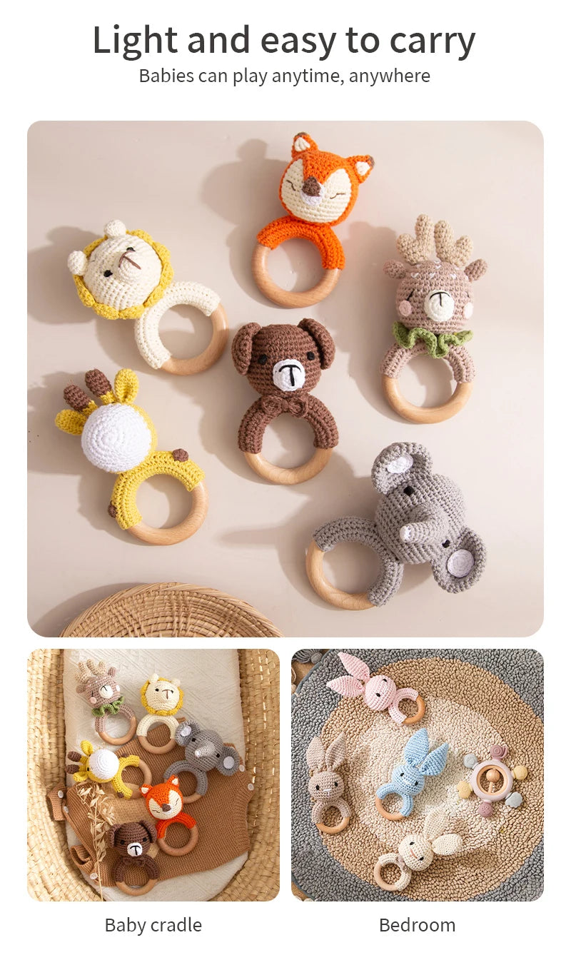Baby Ratter Toys Wooden