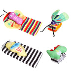 Baby Wrist Rattles Socks