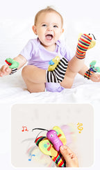 Baby Wrist Rattles Socks