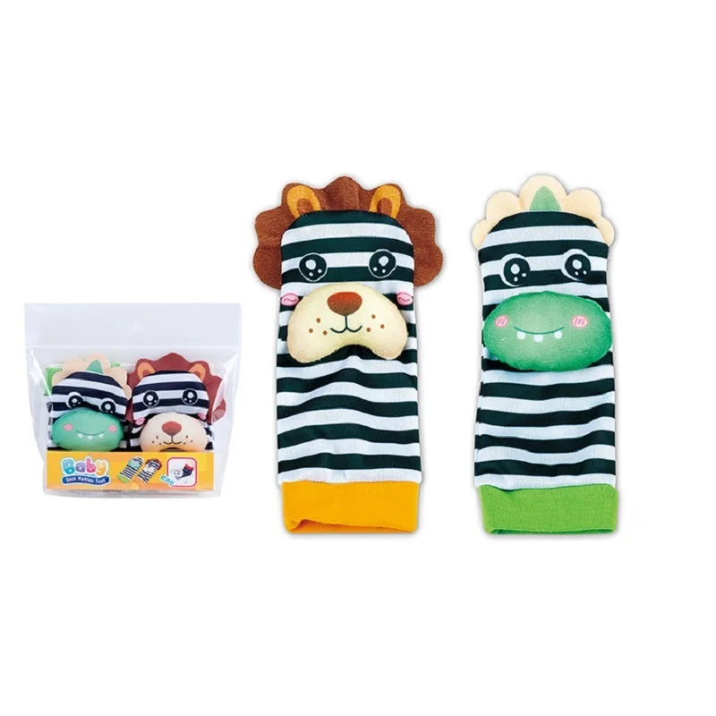 Baby Wrist Rattles Socks