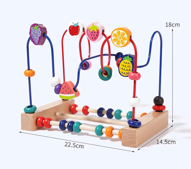 Wooden Toys Bead Maze