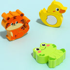 Puzzle Cartoon Animals Cognitive