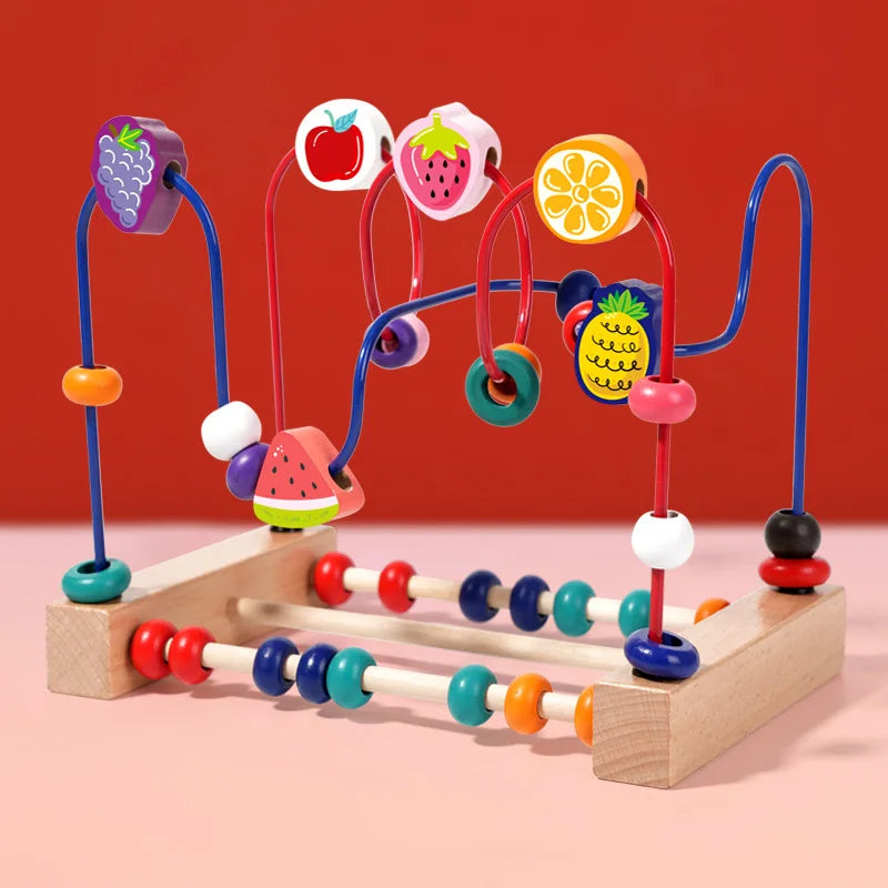 Wooden Toys Bead Maze
