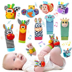Baby Wrist Rattles Socks